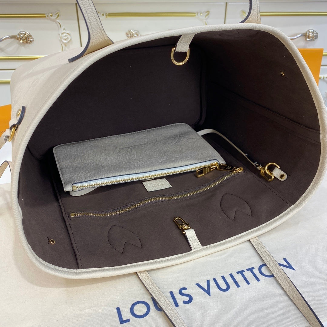 Louis Vuitton Neverfull All-Leather Tote