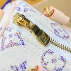 Louis Vuitton Speedy Bandoulière 20 Denim Jacquard