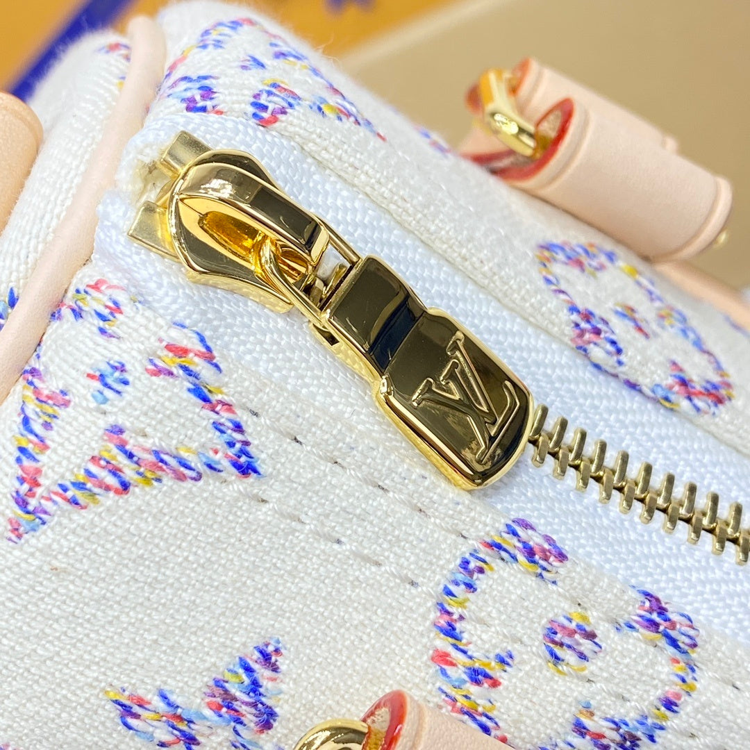 Louis Vuitton Speedy Bandoulière 20 Denim Jacquard