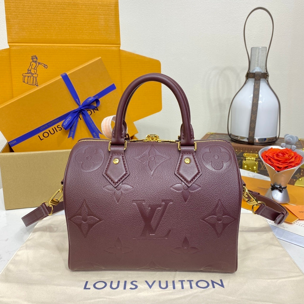 Louis Vuitton Speedy Bandoulière 25 Monogram Empreinte