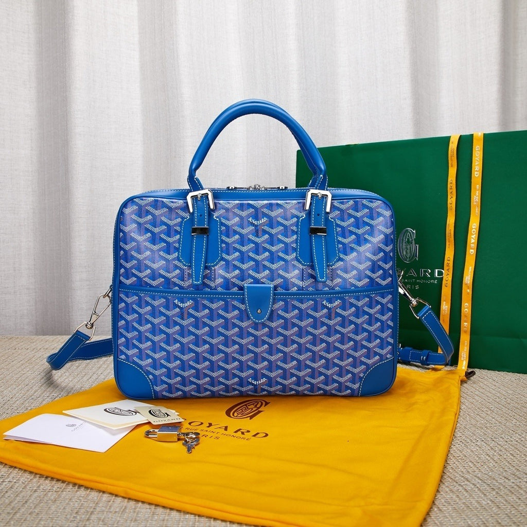 Goyard Jet Black Briefcase