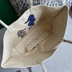 Goyard Spring Summer Seahorse Reversible Tote (Medium)