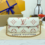 Louis Vuitton Wallet on Chain Ivy Denim Jacquard