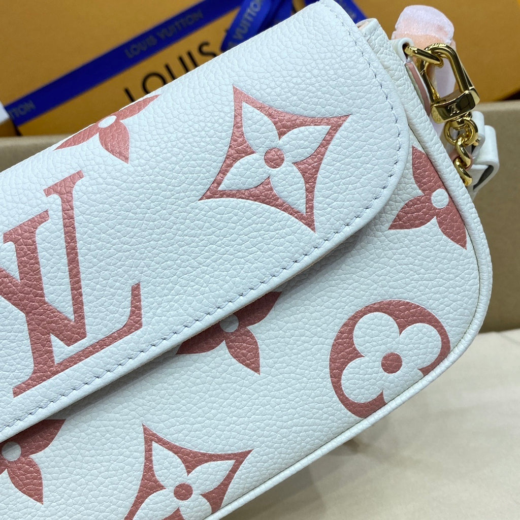 Louis Vuitton Wallet on Chain Ivy Denim Jacquard