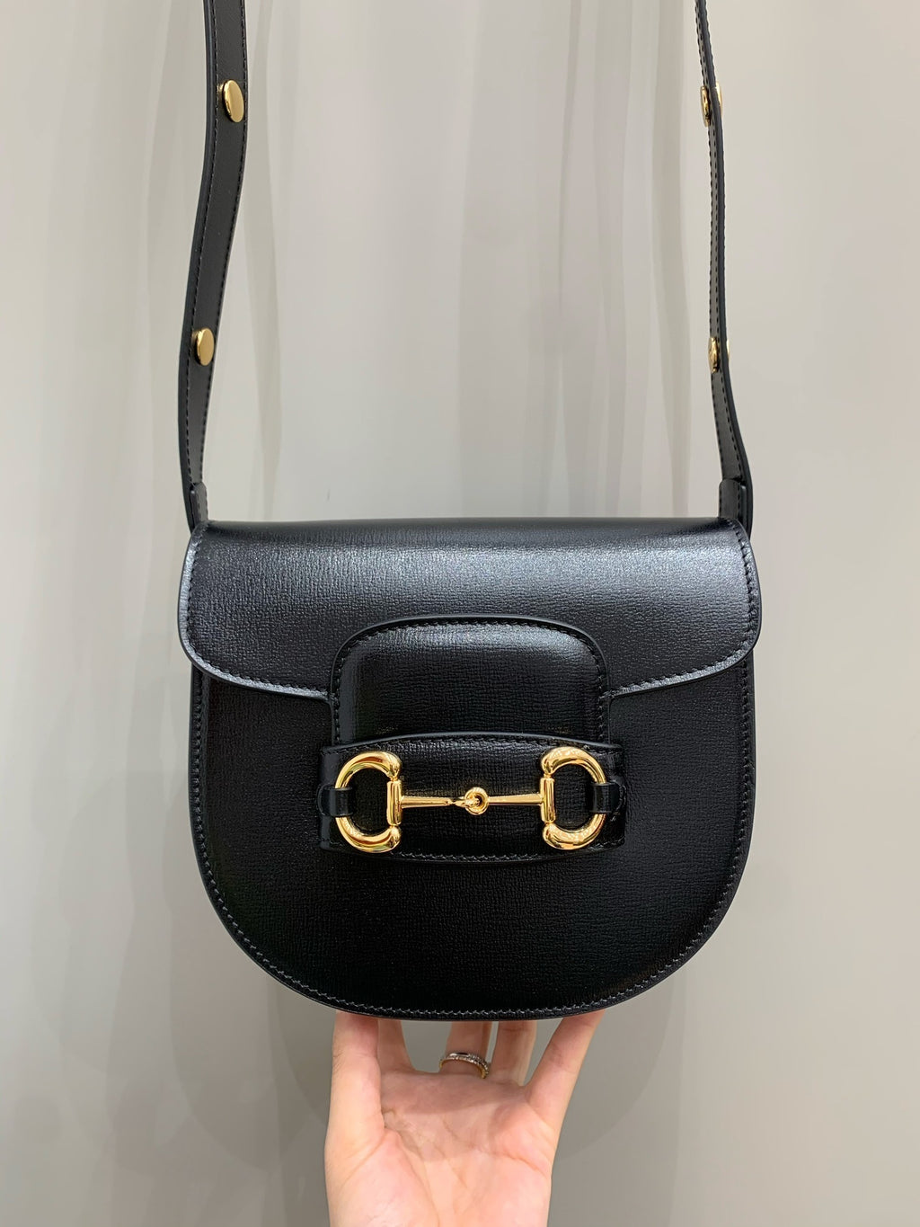 Gucci Horsebit 1955 Mini Half-Moon Bag
