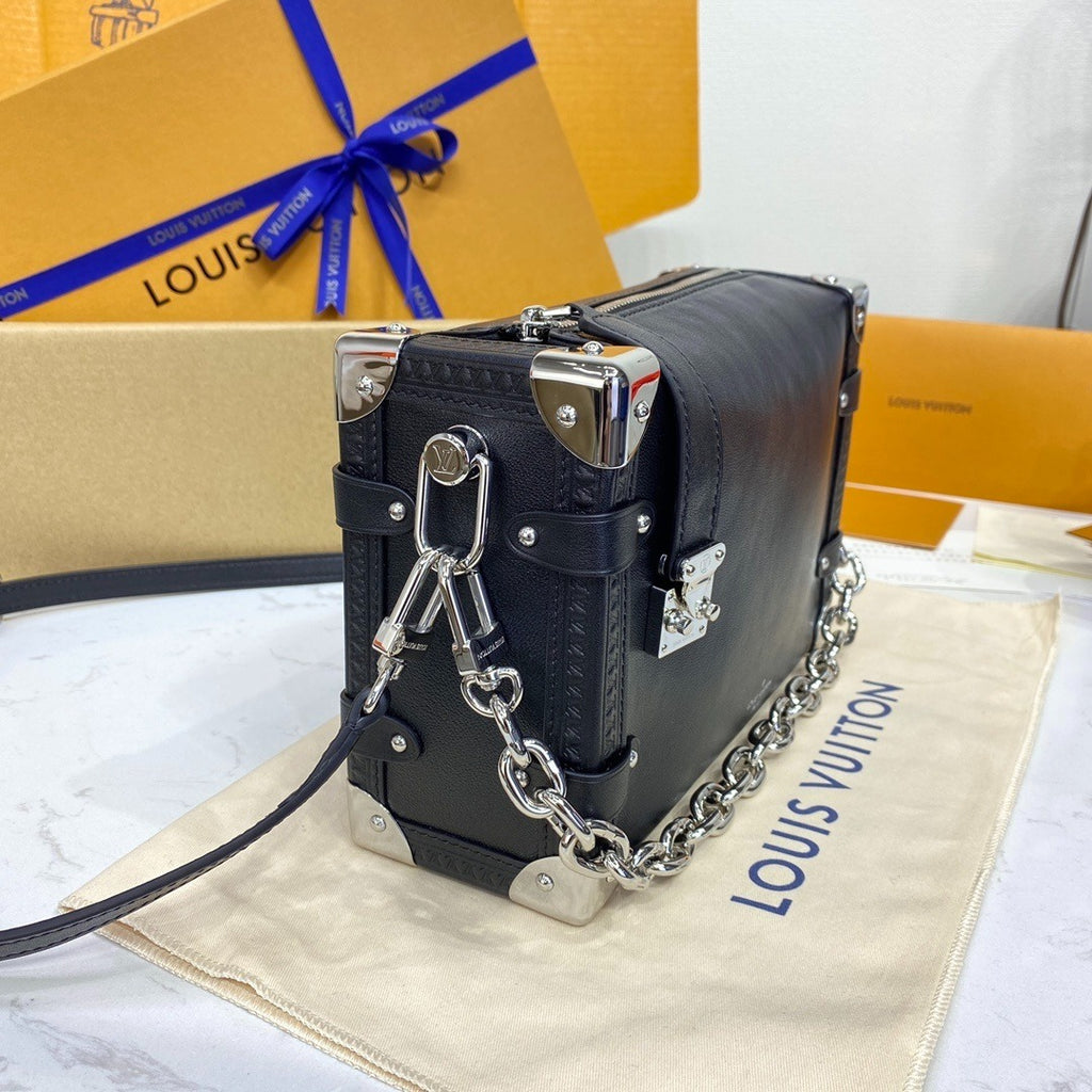 Louis Vuitton Side Trunk Handbag Medium