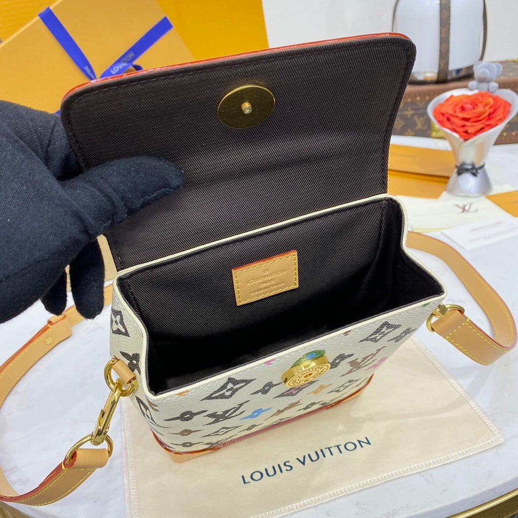 Louis Vuitton Nano Steamer Handbag