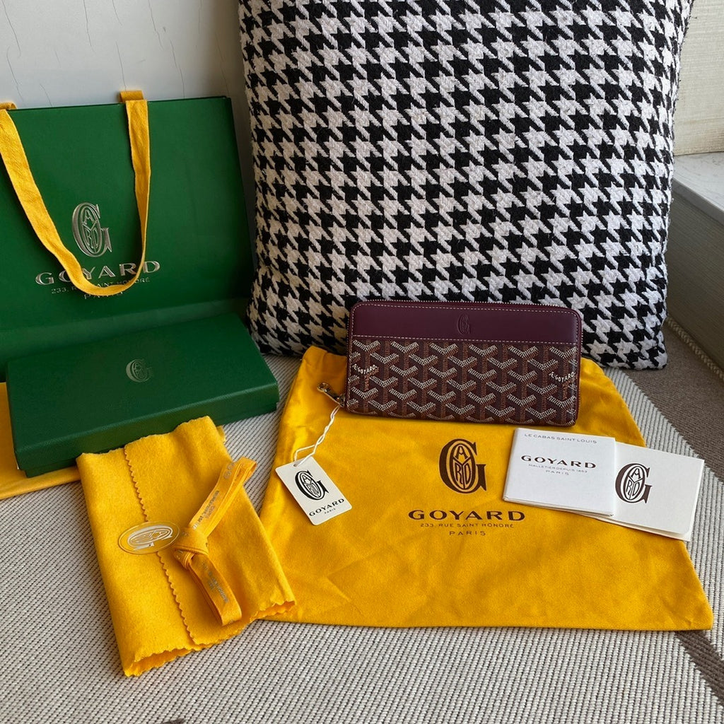 Goyard Matignon Zip Long Wallet