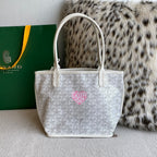 Goyard Heart Mini Reversible Shopping Tote (Mother & Child Set)