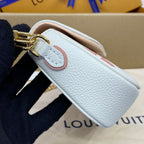 Louis Vuitton Wallet on Chain Ivy Denim Jacquard