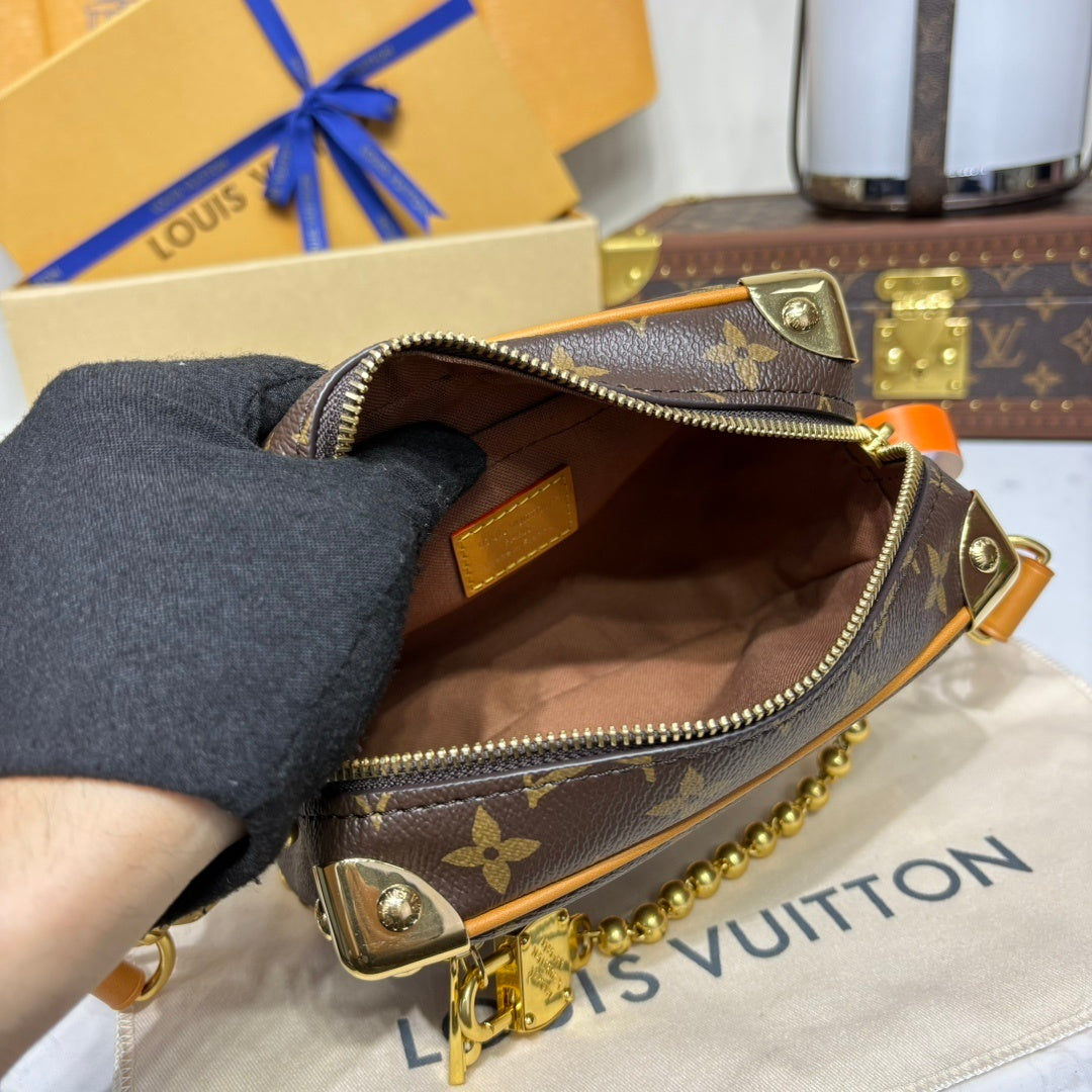 Louis Vuitton Mini Soft Trunk Handbag