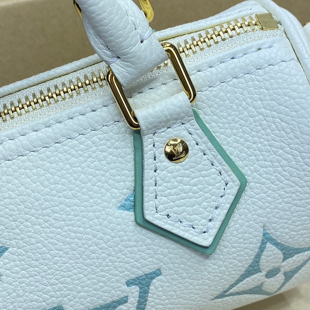 Louis Vuitton Nano Speedy Empreinte Leather