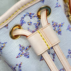 Louis Vuitton Nano Noé Denim Jacquard