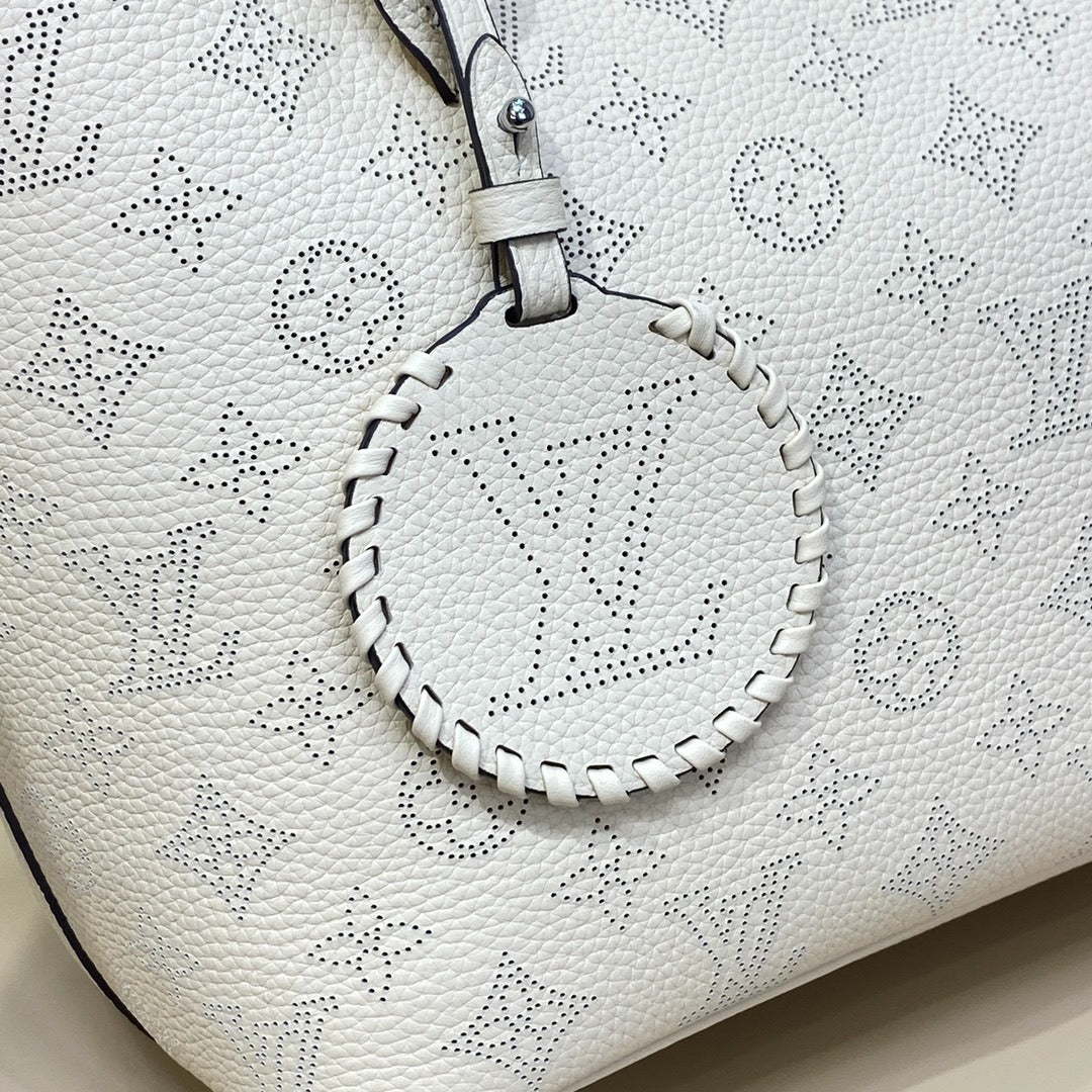 Louis Vuitton Mahina Perforated Flower Handbag PM