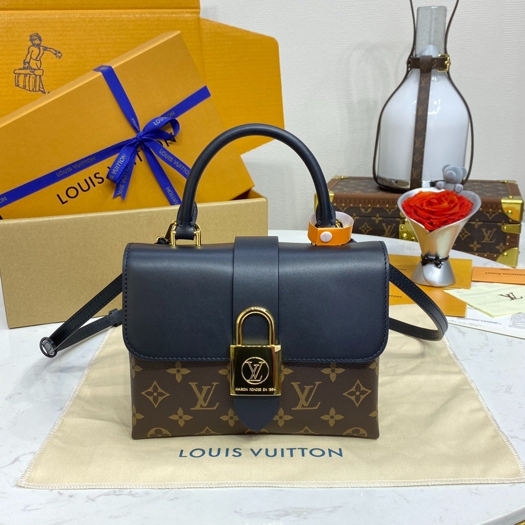 Louis Vuitton Monogram Lock BB Handbag