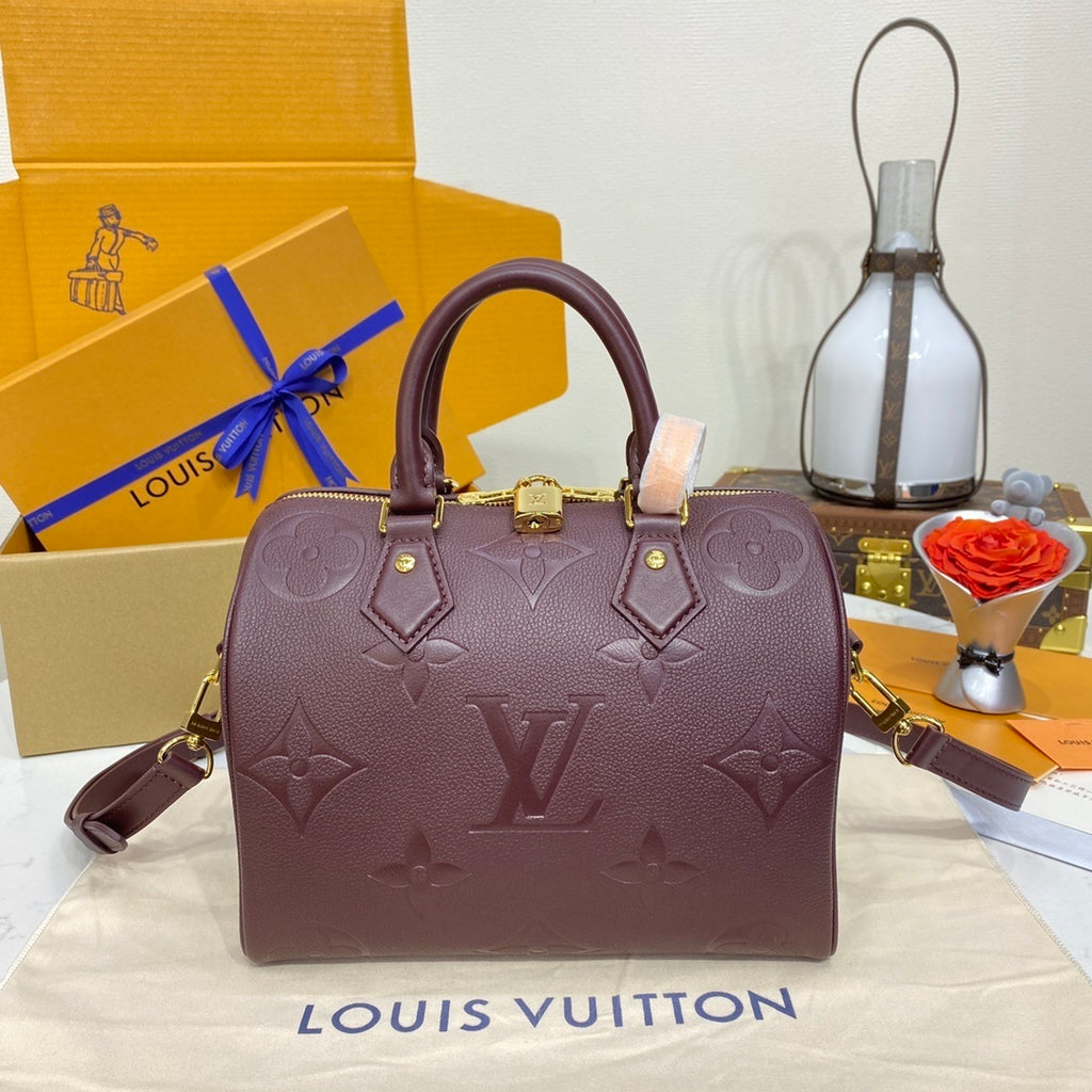 Louis Vuitton Speedy Bandoulière 25 Monogram Empreinte