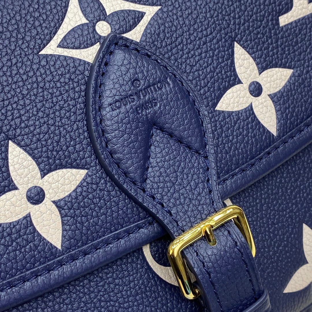 Louis Vuitton Diane Baguette Handbag Monogram Empreinte