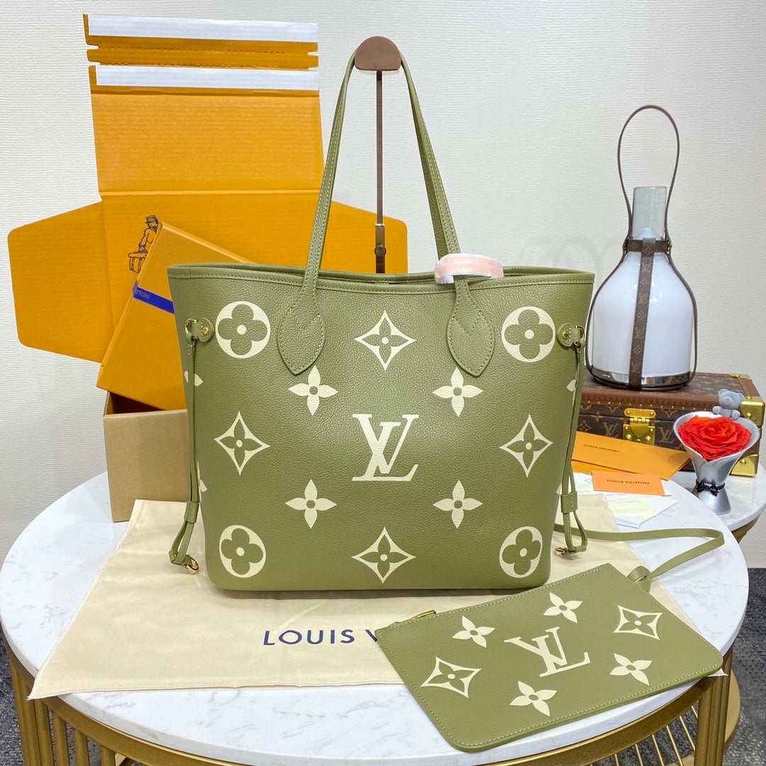 Louis Vuitton Neverfull All-Leather Tote