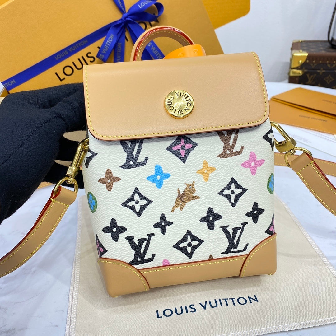 Louis Vuitton Nano Steamer Handbag