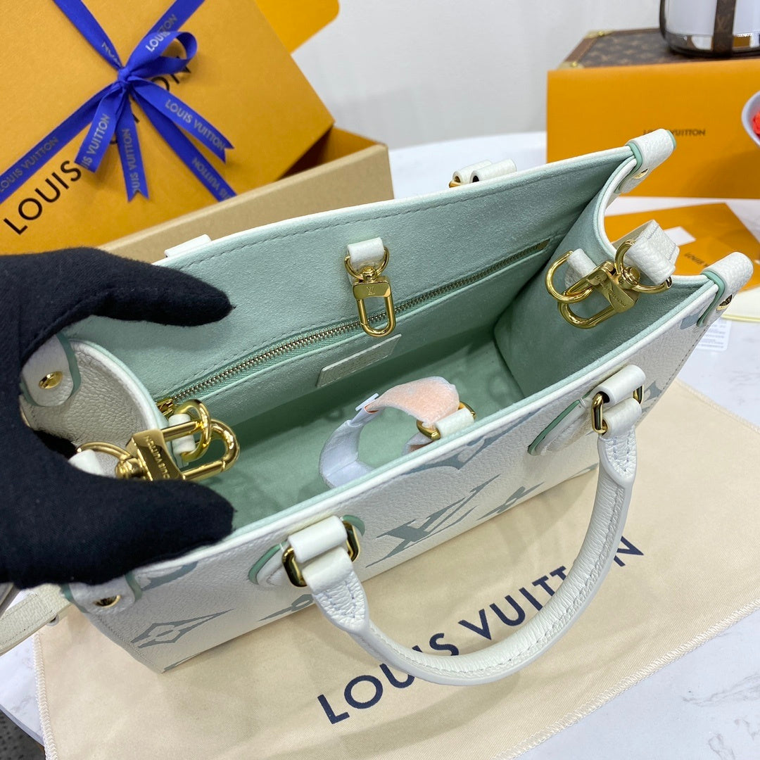 Louis Vuitton OnTheGo Small Handbag Monogram Empreinte