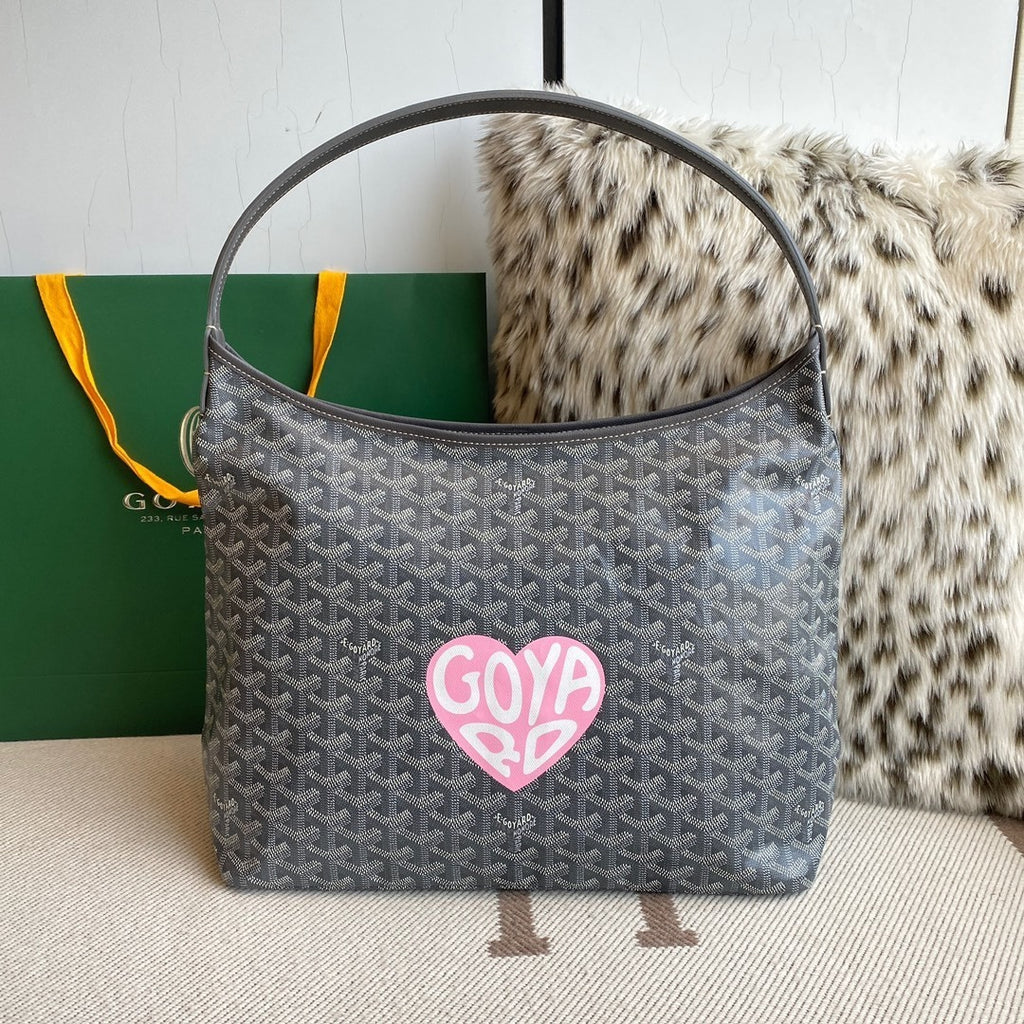 Goyard Boheme Hobo Shoulder Bag (Heart Edition)