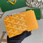 Goyard Bourbon Zip Card Holder / Wallet