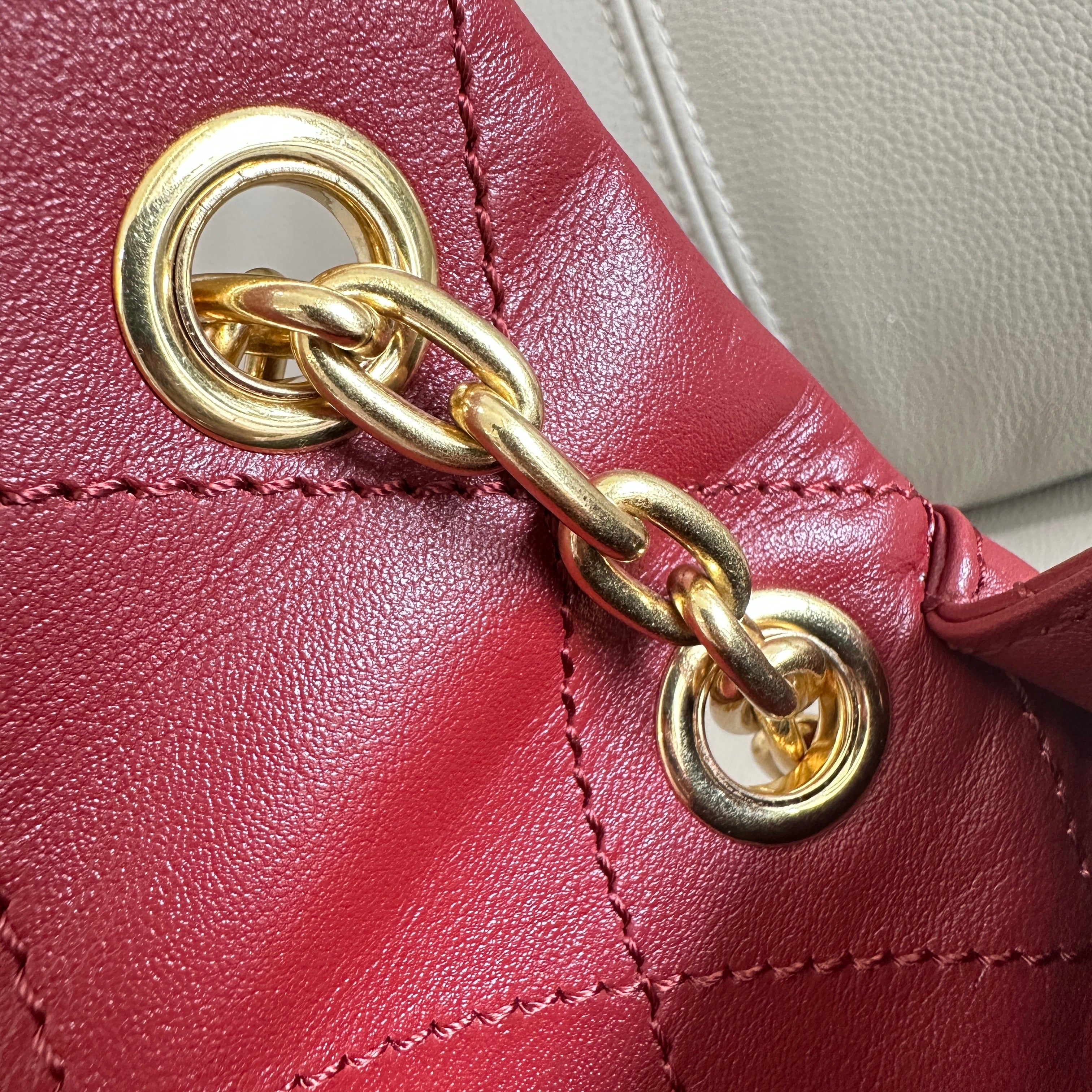 Burberry Quilted Calfskin Shoulder Bag
