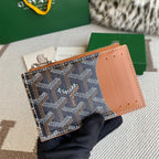 Goyard Bourbon Zip Card Holder / Wallet