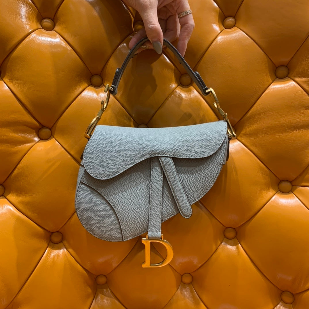Christian Dior Saddle Embroidered Handbag