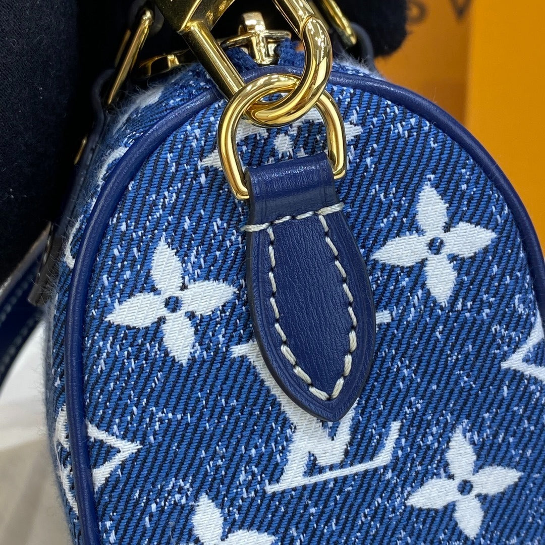 Louis Vuitton Speedy Since Jacquard Handbag