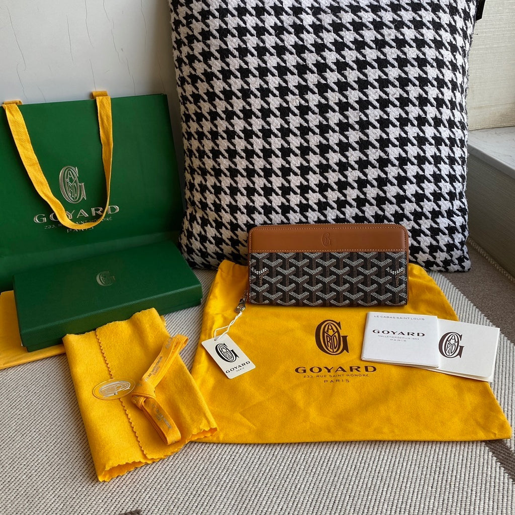Goyard Matignon Zip Long Wallet