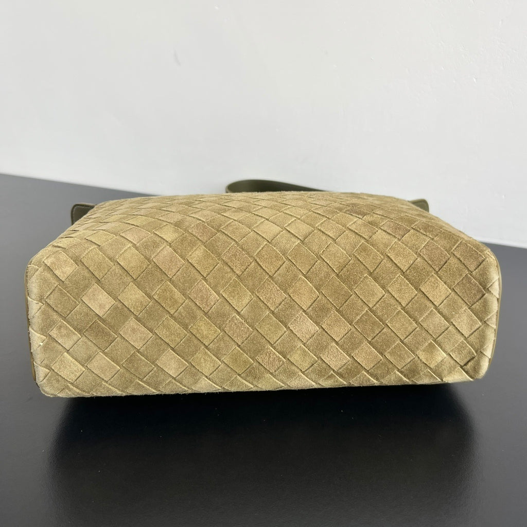 Bottega Veneta Tribeca Suede Box Bag