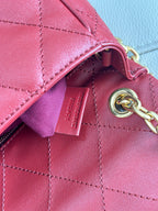 Burberry Quilted Calfskin Shoulder Bag