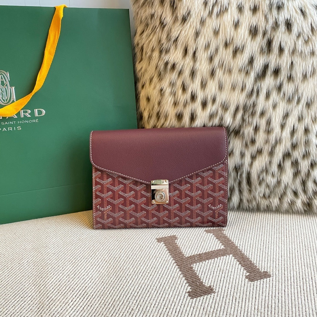 Goyard Chypre Crossbody Wallet Bag