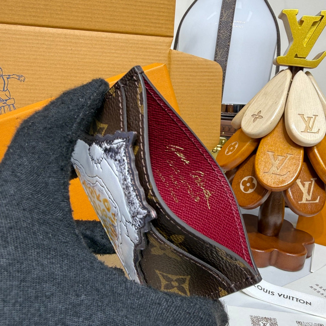 Louis Vuitton Phone Charm with Zip Pouch