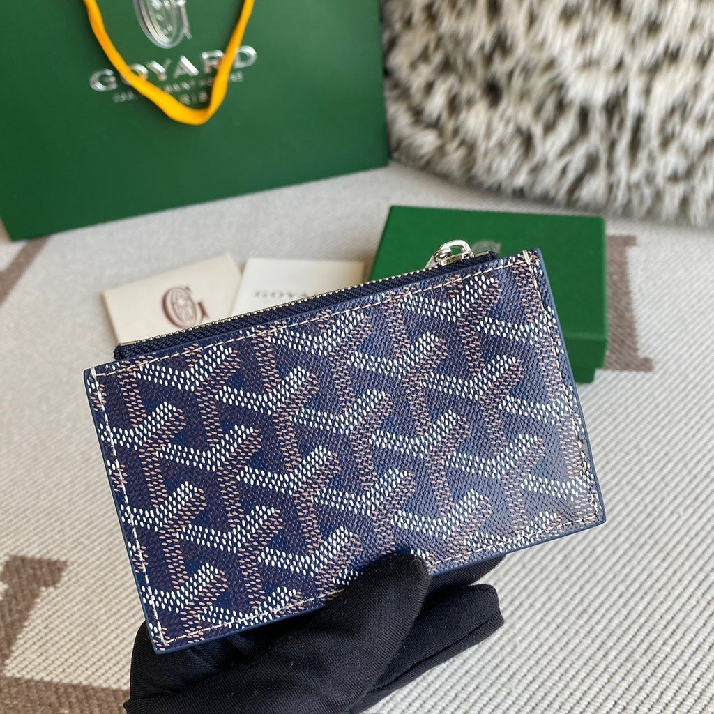 Goyard Bourbon Zip Card Holder / Wallet