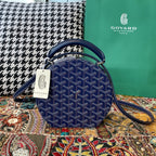 Goyard Alto Hatbox Round Bag
