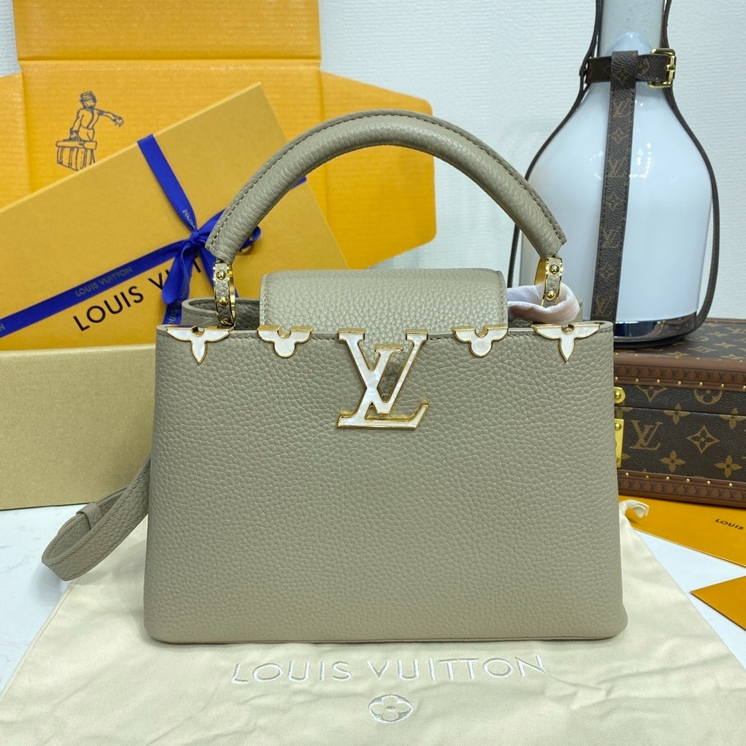 Louis Vuitton Capucines BB Flower Crown Handbag