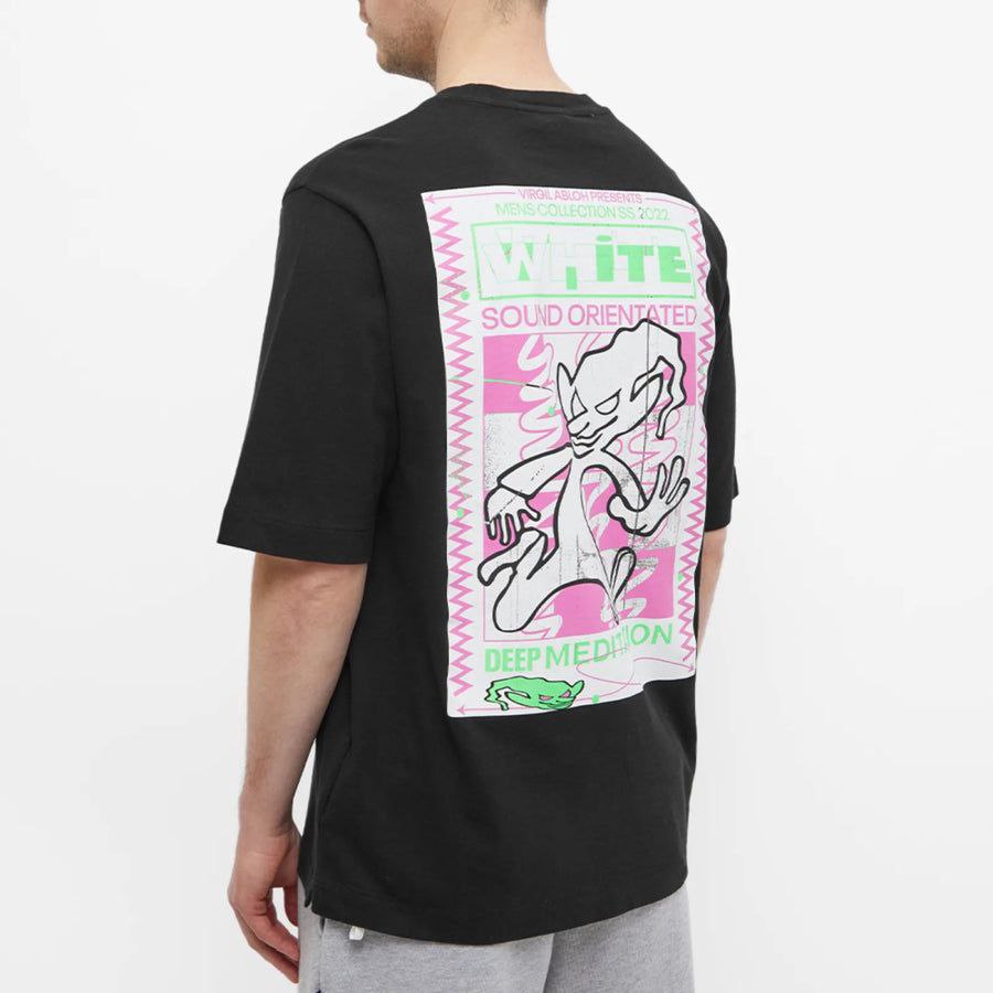 Off-White Rave Flyer Skate T-Shirt