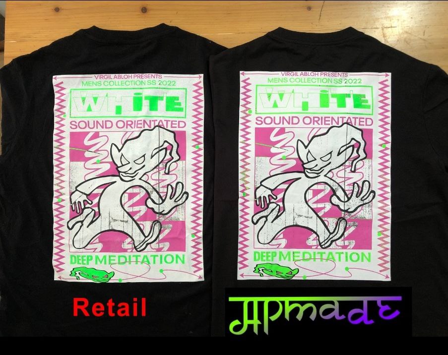 Off-White Rave Flyer Skate T-Shirt