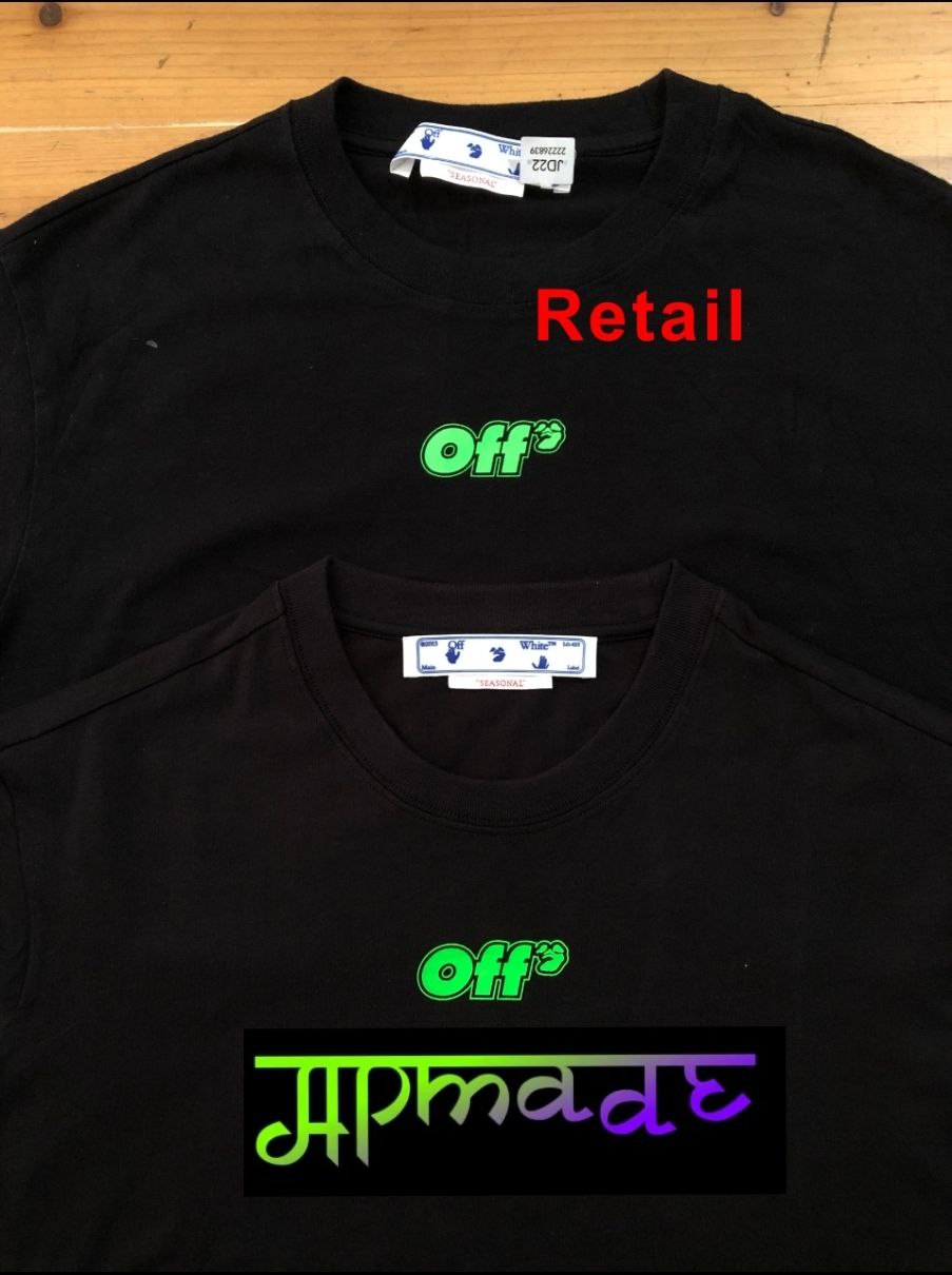 Off-White Rave Flyer Skate T-Shirt