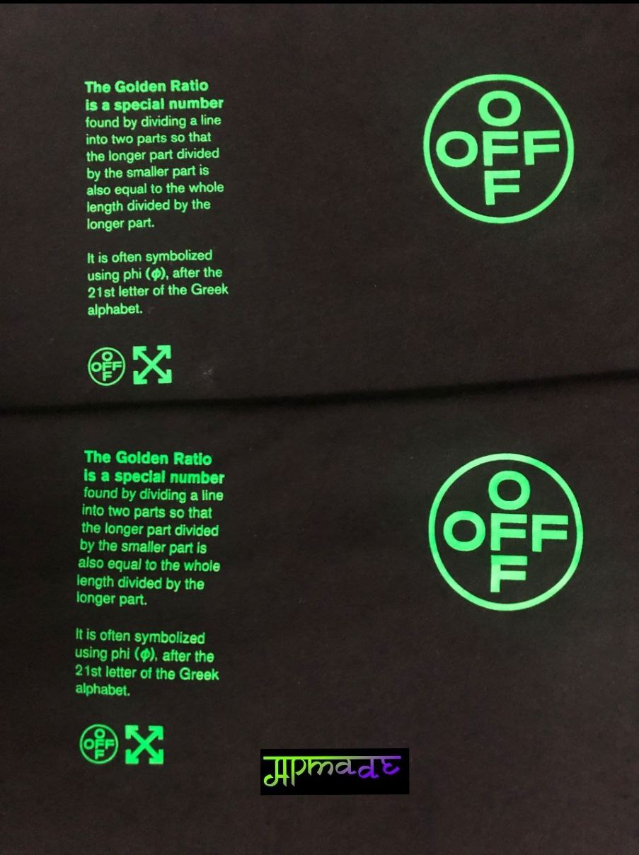 Off-White Golden Ratio T-Shirt