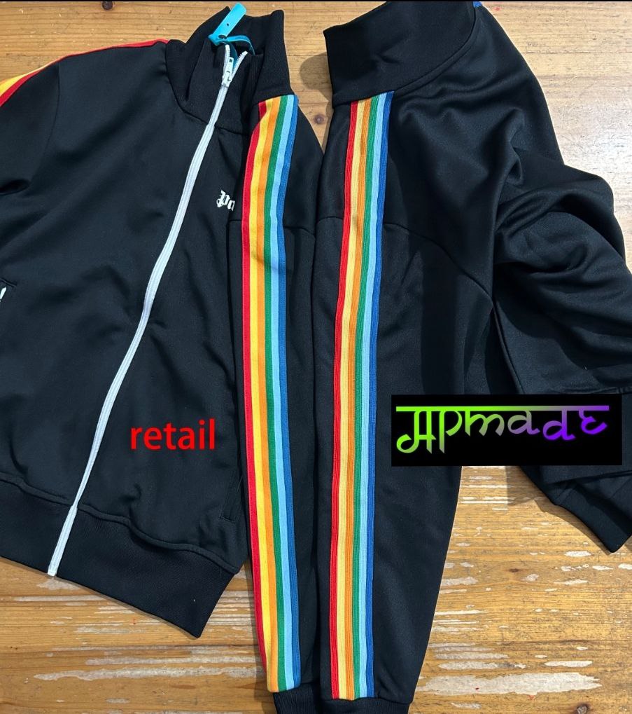 Palm Angels Rainbow Track Jacket