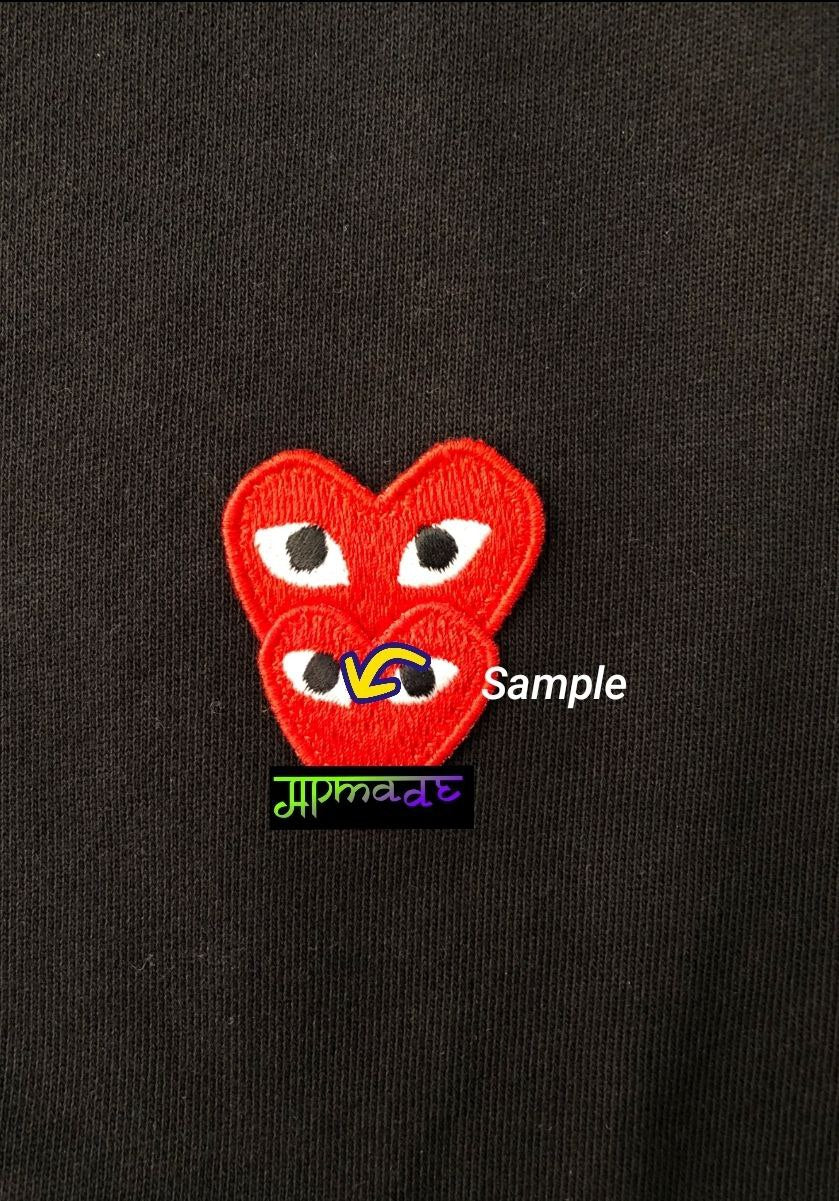 CDG Play Zip Hoodie