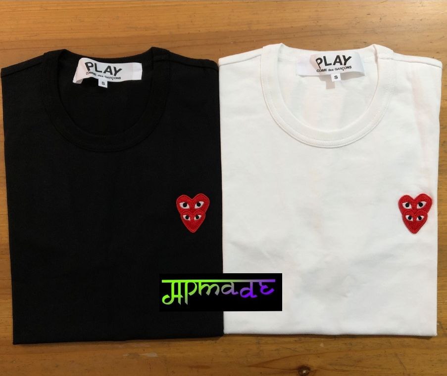 CDG Double Heart T-Shirt