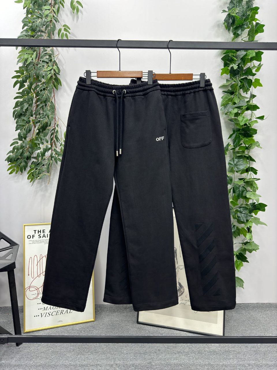 Off-White Straight Sweatpants