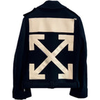 Off-White Black Arrow Peacoat Jacket