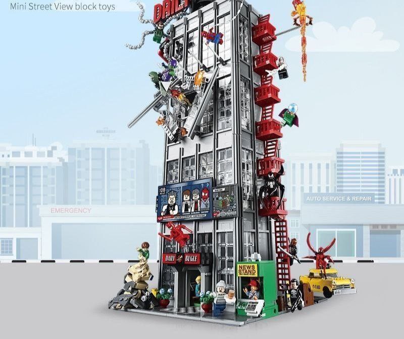 Spider-Man Daily Bugle Brix