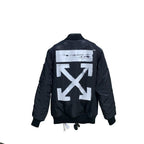 Off-White Brushed Bomber Jacket