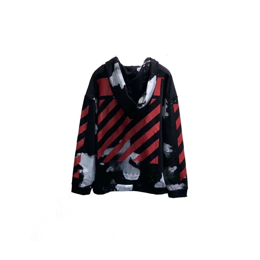 Off-White Liquid Spots Zip Hoodie